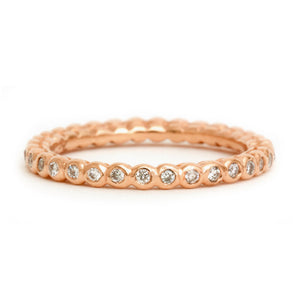Beaded Eternity Band