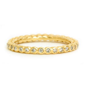 Beaded Eternity Band